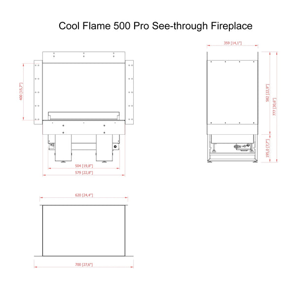 Cool Flame 500 See-through