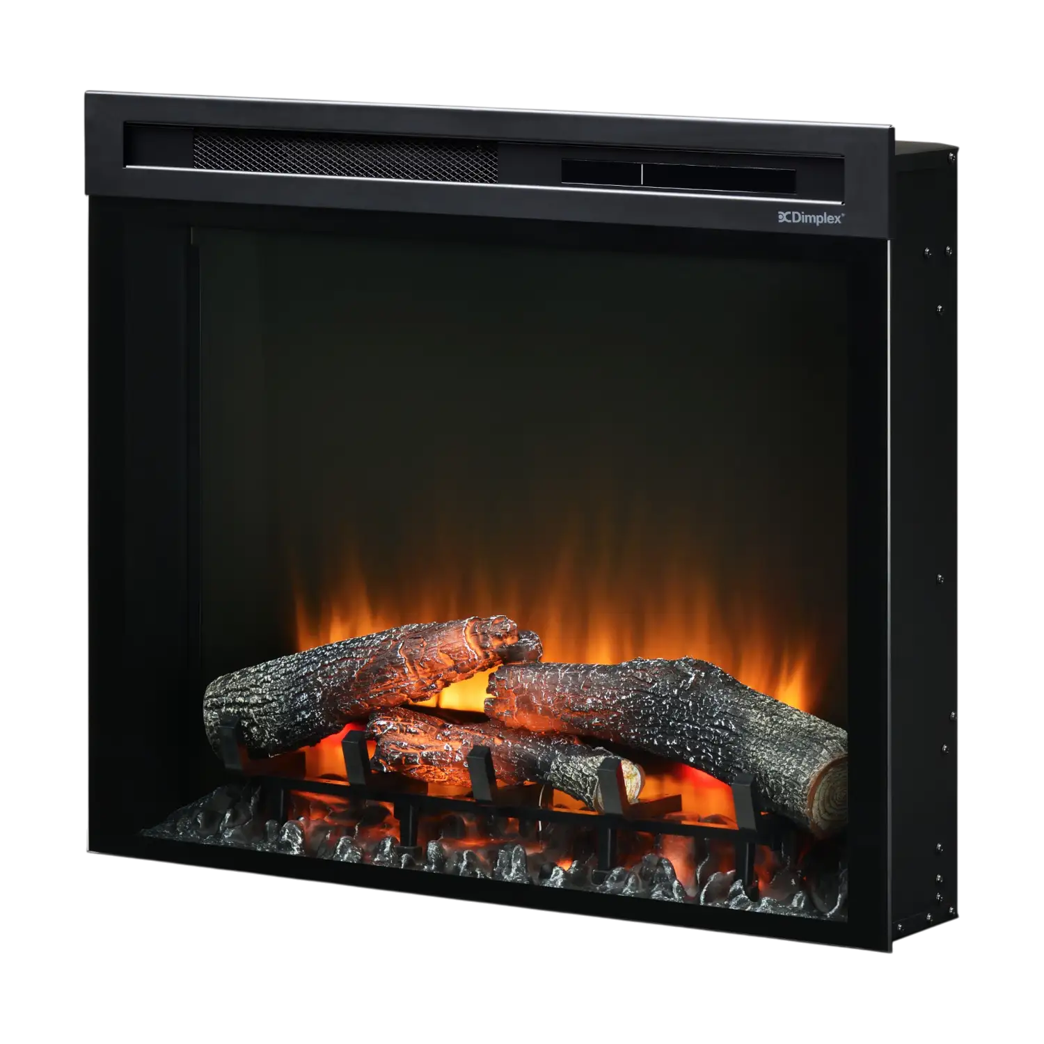 Insert electric pentru șemineu XHD28 Firebox - Negru