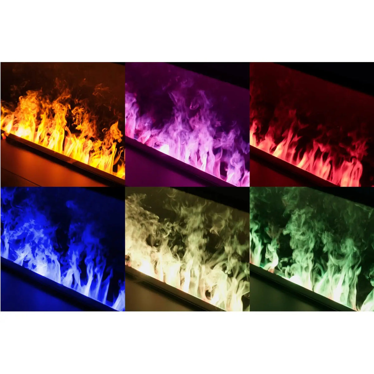 Triton 1000 - Multicolour Water Vapour Fireplace