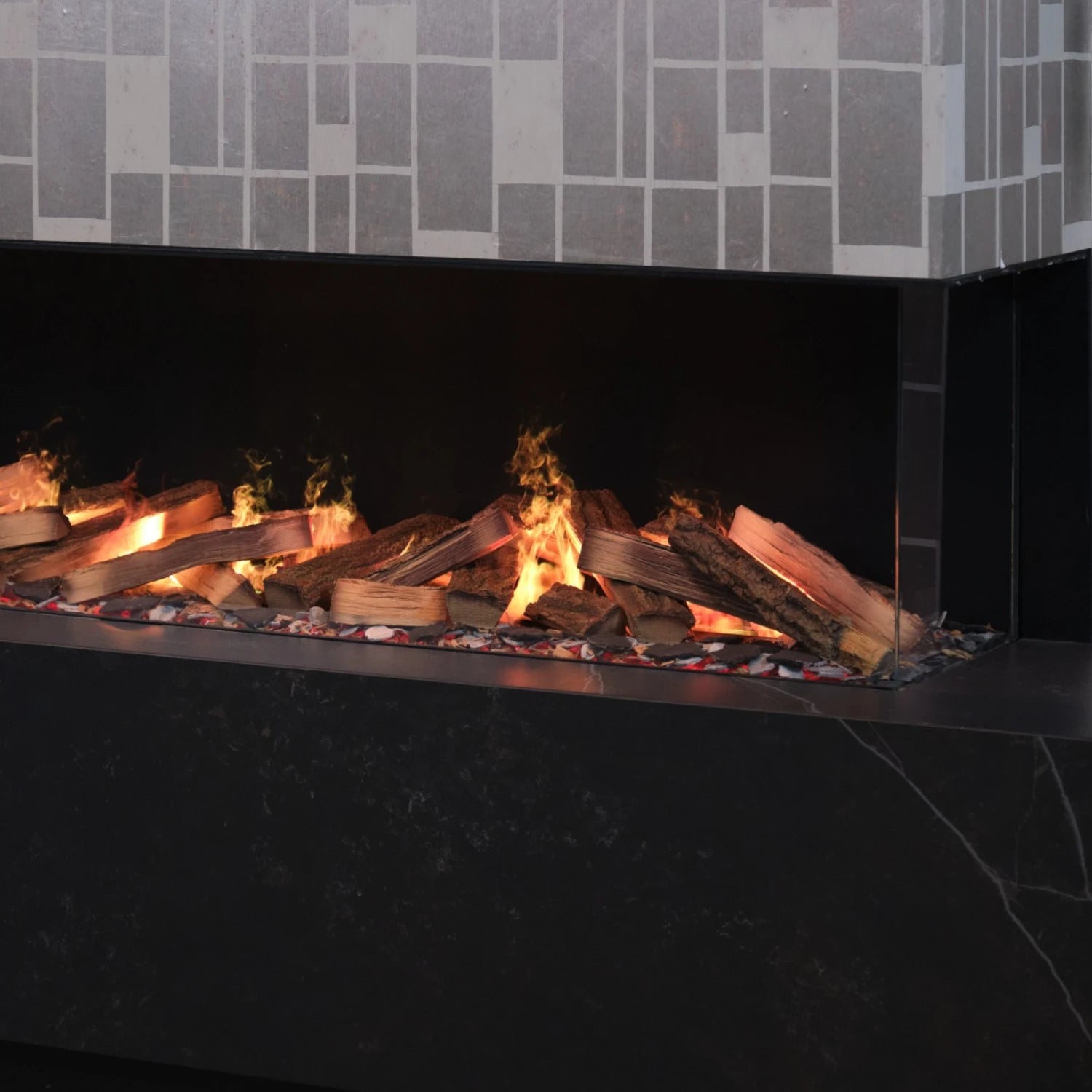 e-MatriX 1300-400 III - Water Vapour Fireplace