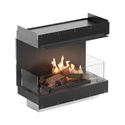 Flogs Box 800 cu trei laturi - Șemineu pe bioetanol