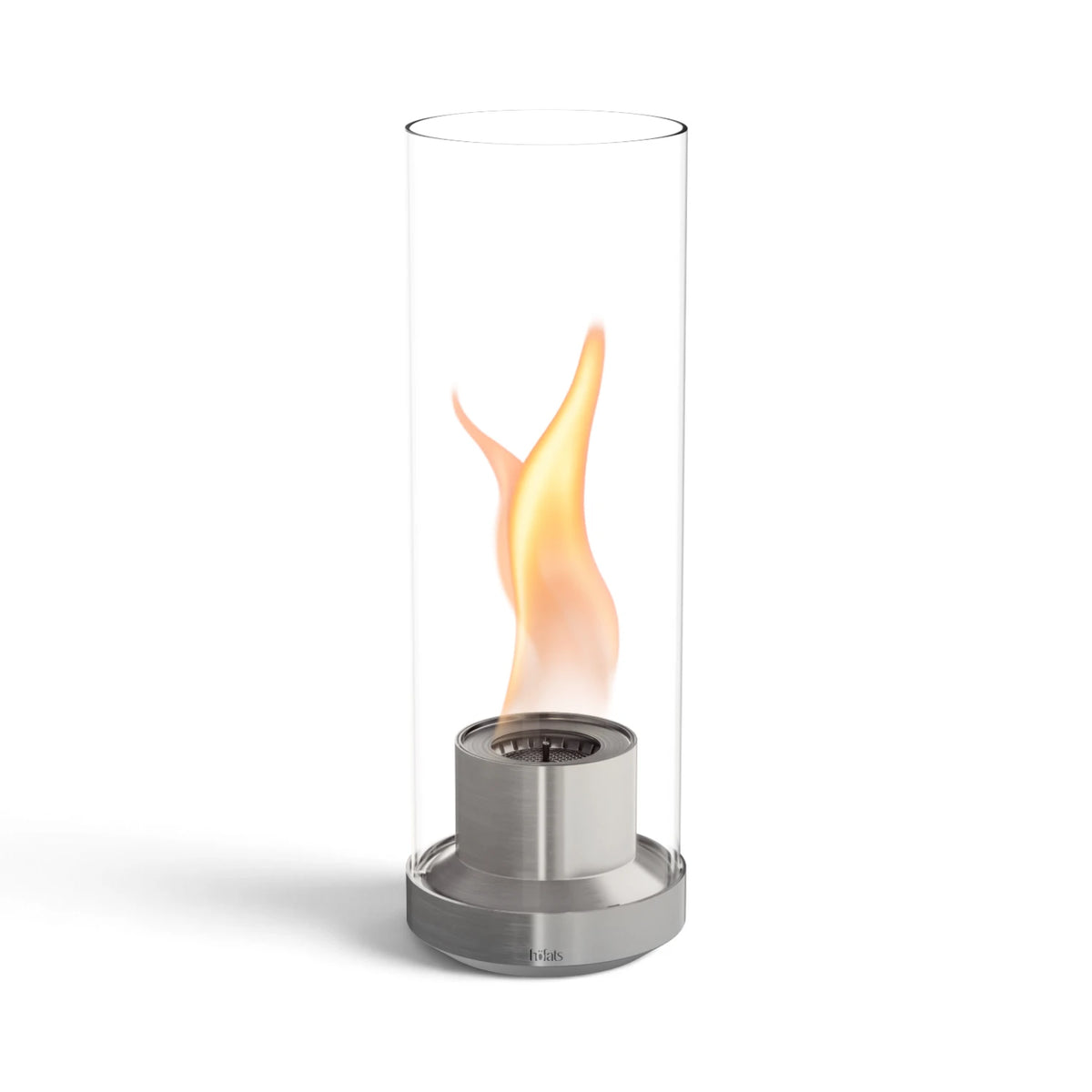 Dance 900 Tabletop Fireplace - Silver