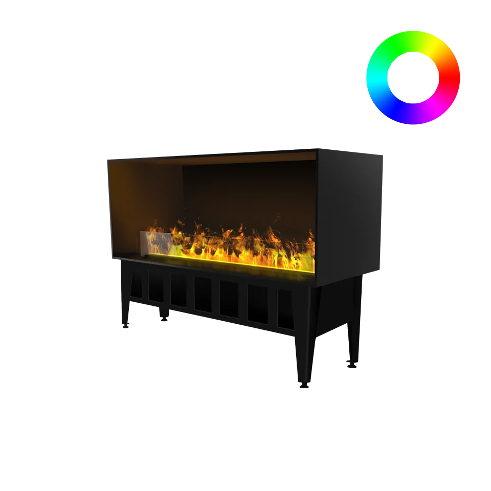 Incanto 1000 WF Multicolour Built-in Water Vapour Fireplace