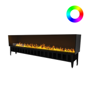 Șemineu pe vapori de apă Incanto 2500 Multicolor, încastrat