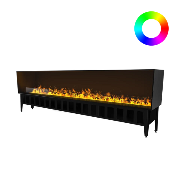 Șemineu pe vapori de apă Incanto 2500 Multicolor, încastrat