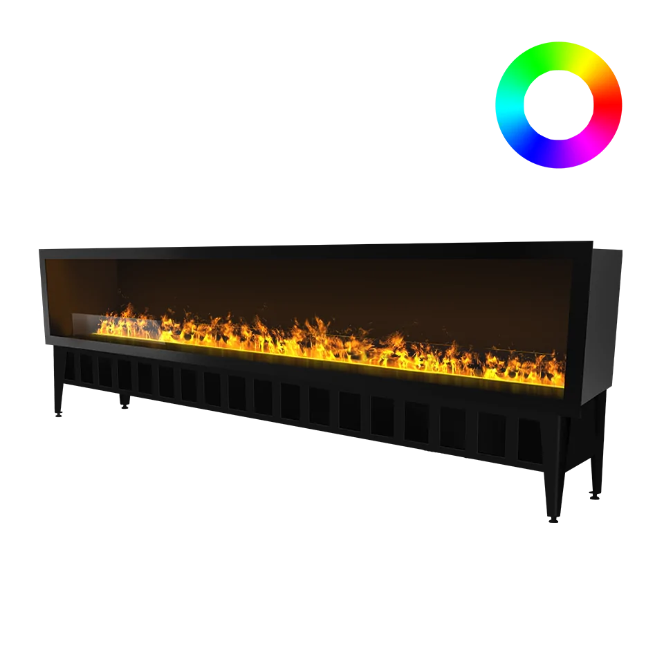 Șemineu pe vapori de apă Incanto 2500 Multicolor, încastrat