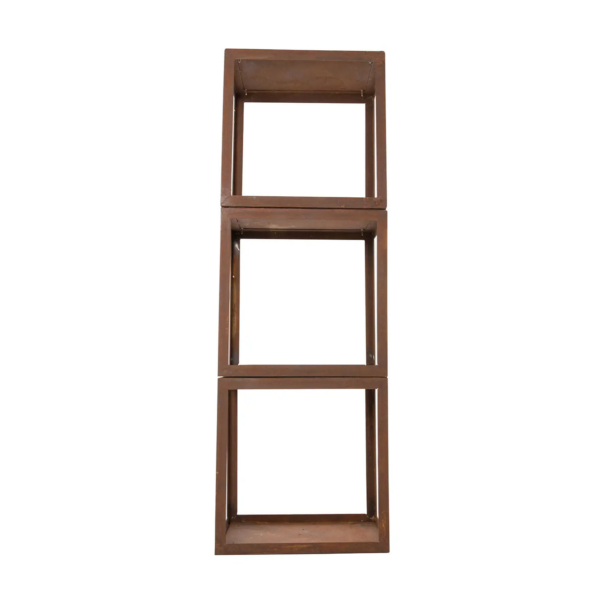 Cutie pentru depozitarea lemnelor din oțel Corten - 50 cm