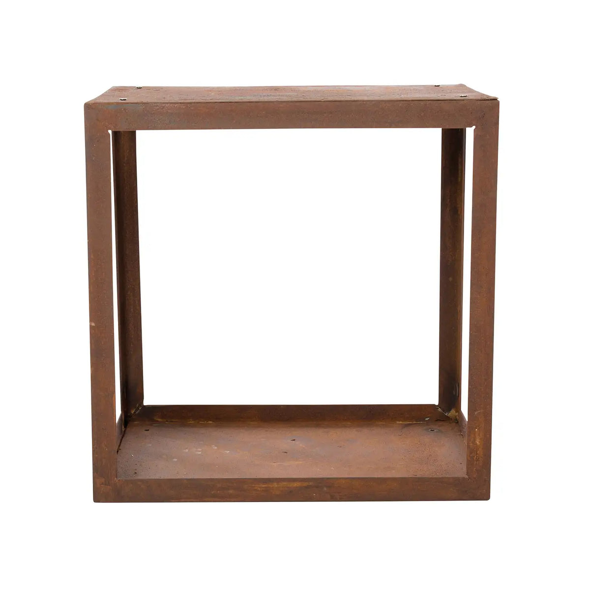 Cutie pentru depozitarea lemnelor din oțel Corten - 50 cm