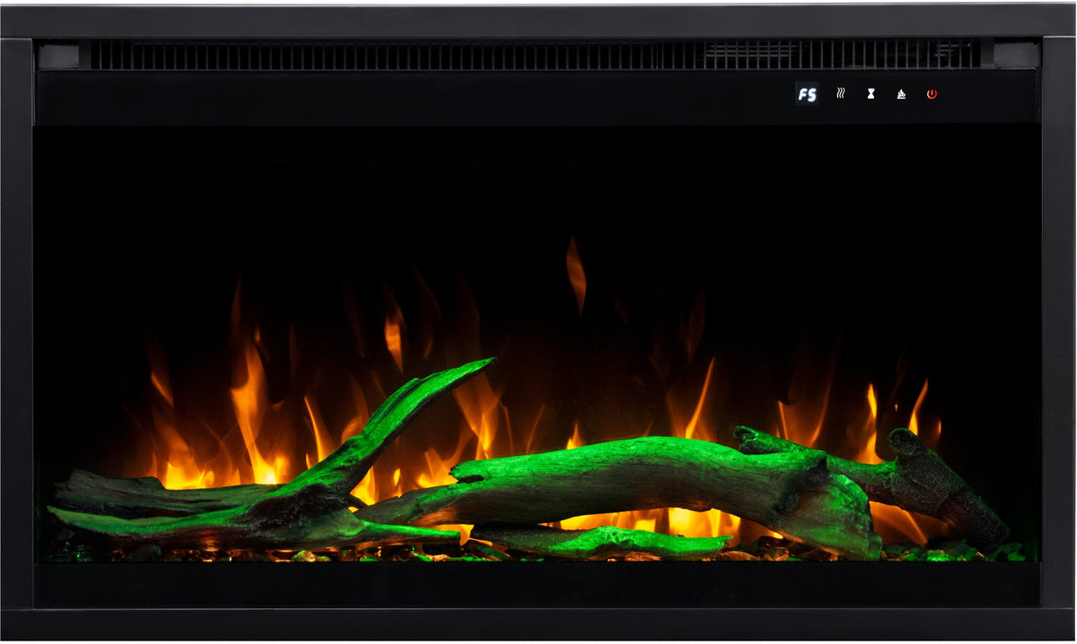 Insert electric 3D Aflamo de 35" (90 cm)