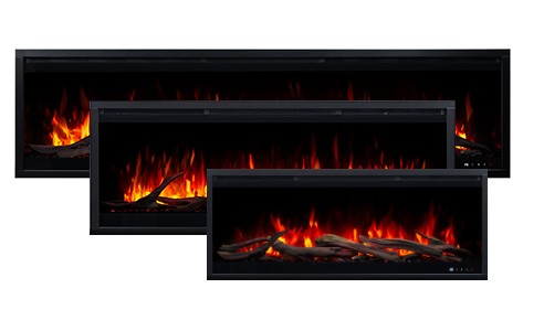 Royal 3D - Șemineu electric încastrat de 100 cm