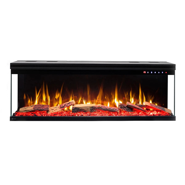 Unique 107 cm - Șemineu electric cu trei laturi