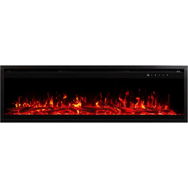 Șemineu electric Royal Pro montat pe perete - 140 cm