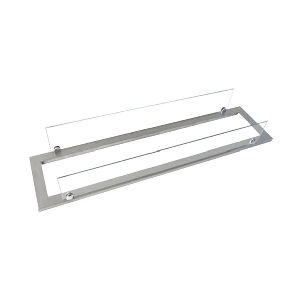Cadru din oțel cu sticlă pentru arzător Superior de 80 cm