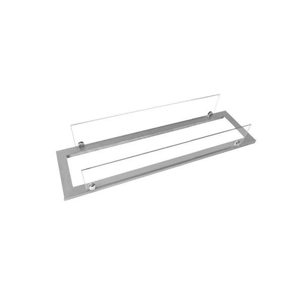 Cadru din oțel cu sticlă pentru arzător Superior de 60 cm