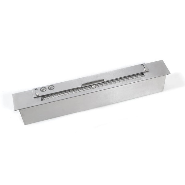 Arzător Slimline din oțel - 60 cm