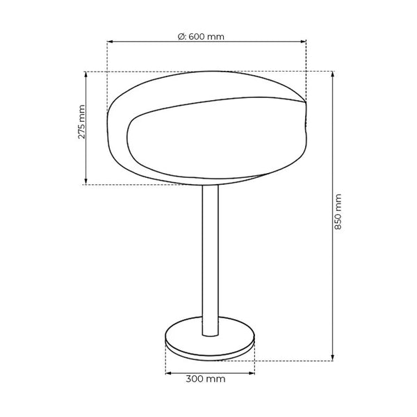 New York UFO-60 Freestanding Bio Fireplace