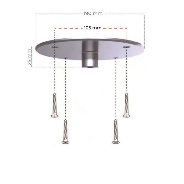 Suport de tavan pentru Cocoon Aeris - negru