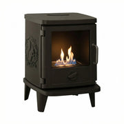 Morsø Bio Stove 3116 with squirrel design, 150 mm legs