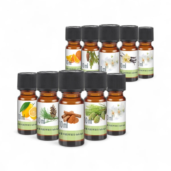 Parfum pentru șeminee pe bioetanol – set de 10 bucăți