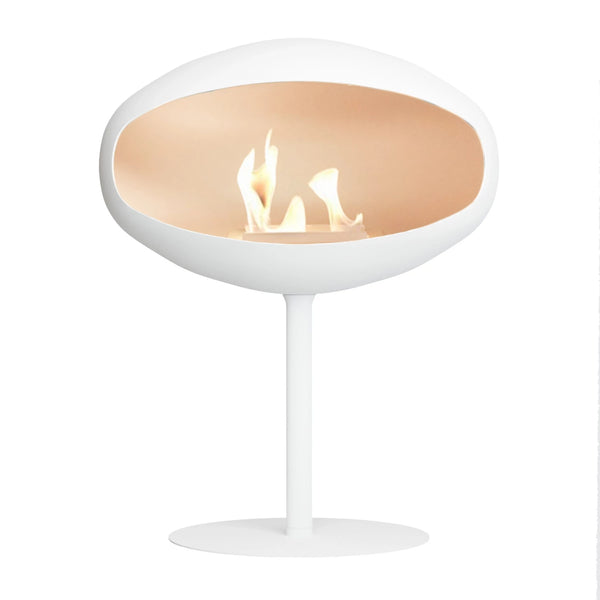Cocoon Pedestal - Alb