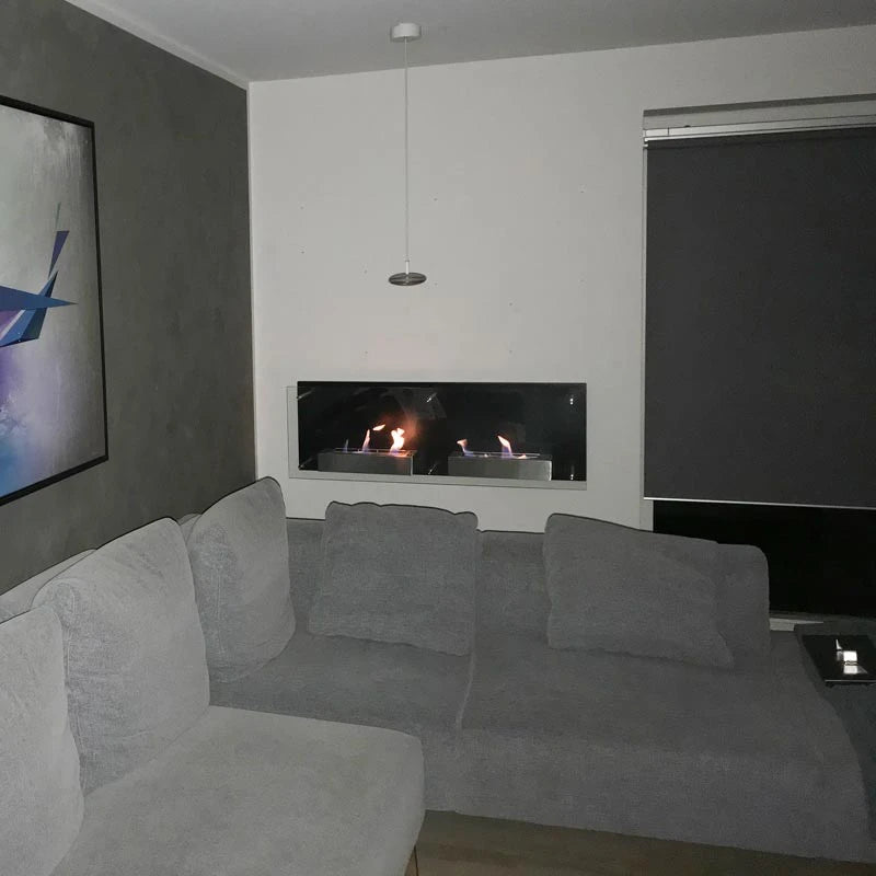 Șemineu bio Double Nevada