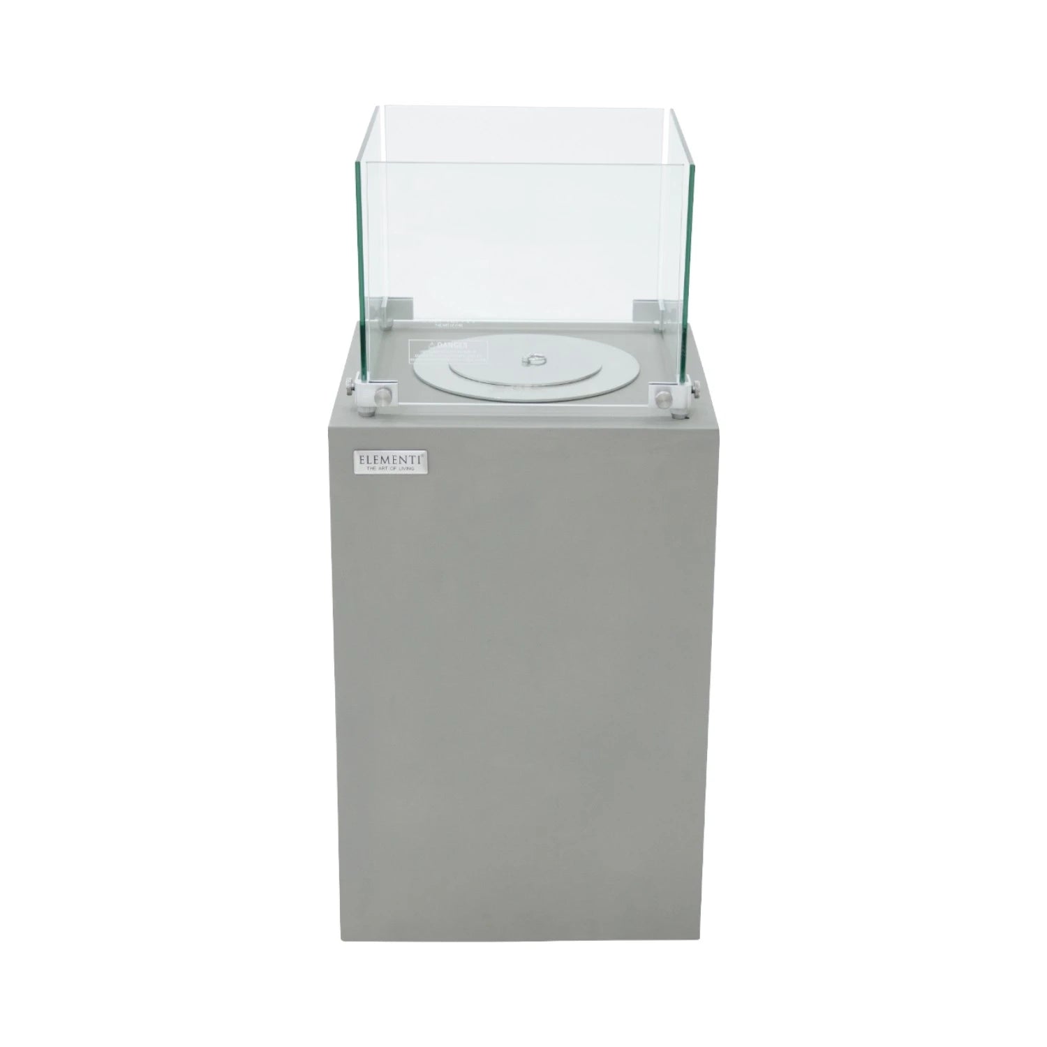 OIA Bioethanol Fireplace – Space Grey