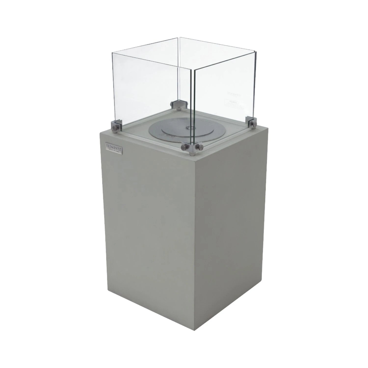 OIA Bioethanol Fireplace – Space Grey