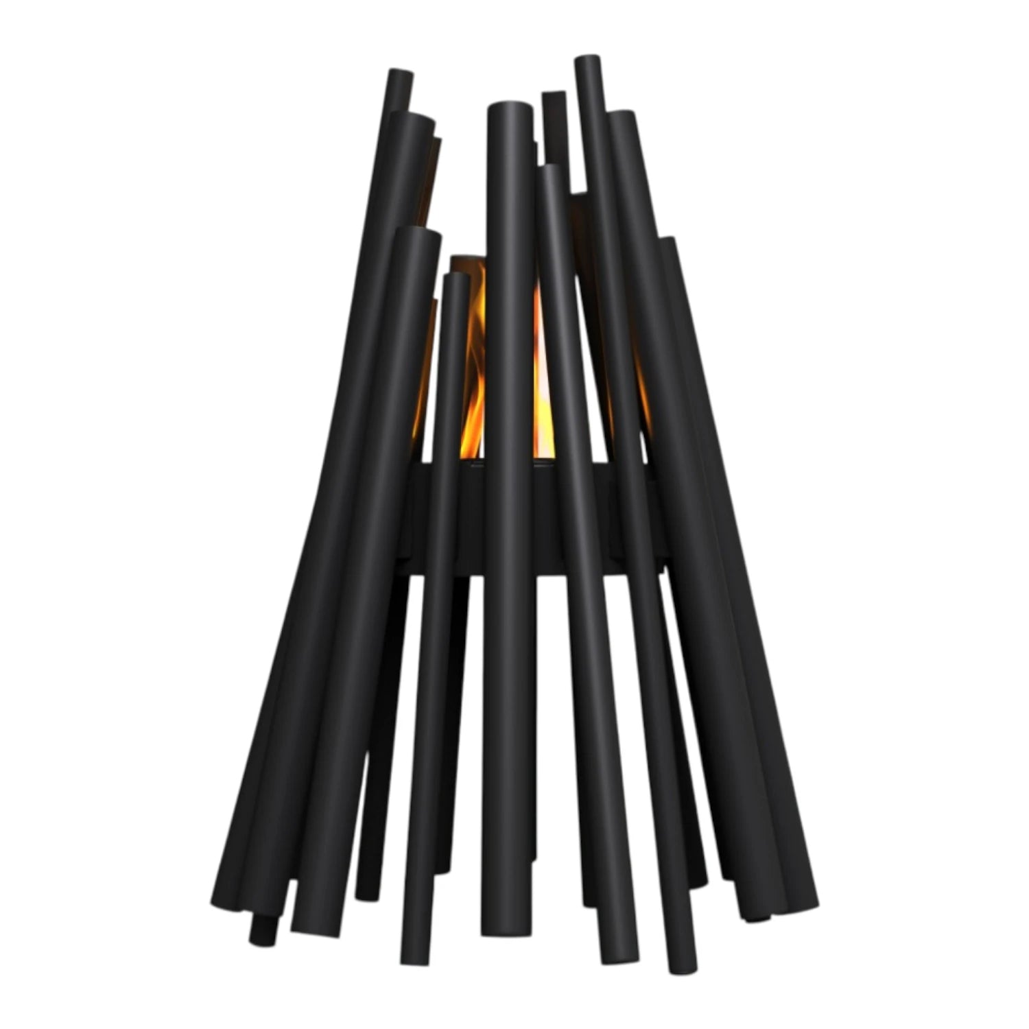 Stix Outdoor - Șemineu pe bioetanol negru pentru exterior