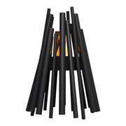 Stix Outdoor - Șemineu pe bioetanol negru pentru exterior