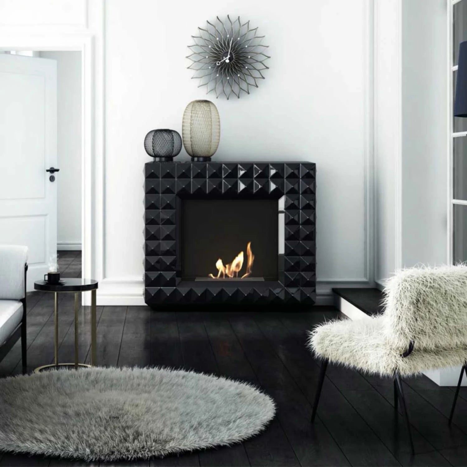 Carterton - Freestanding Bioethanol Fireplace