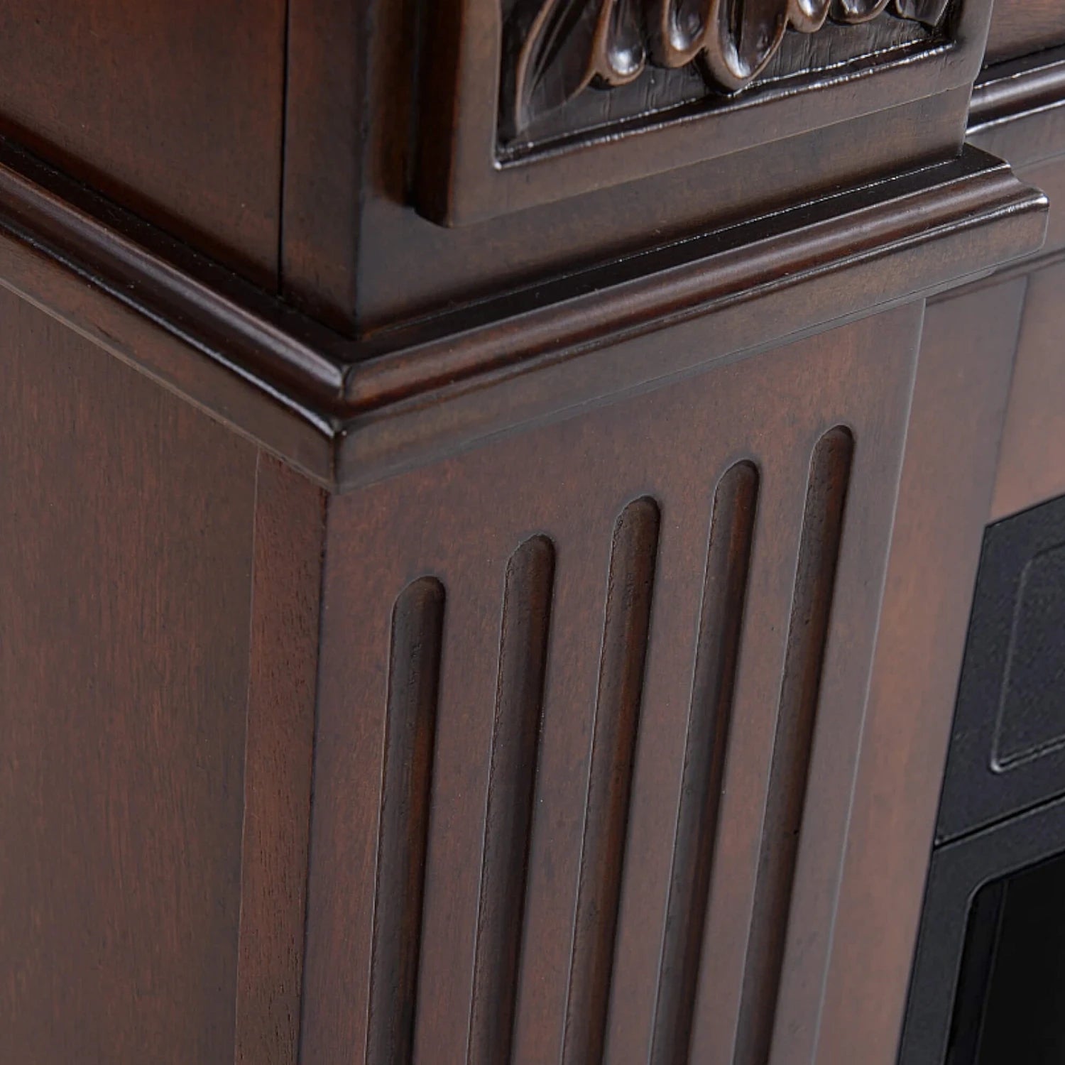 Toscana AF23S Electric Fireplace - Brown
