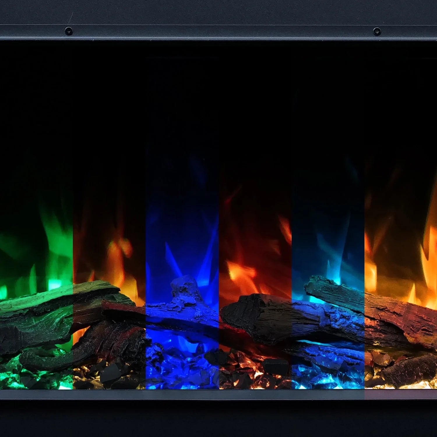 Solis 180 Recessed Electric Fireplace