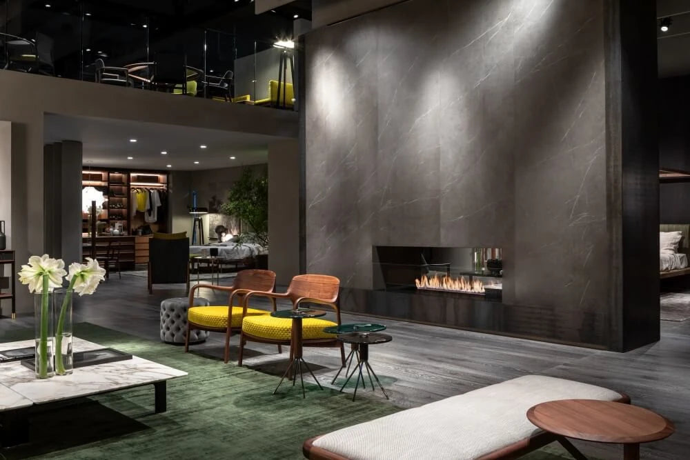 Tunnel Fireplace from Planika Fires