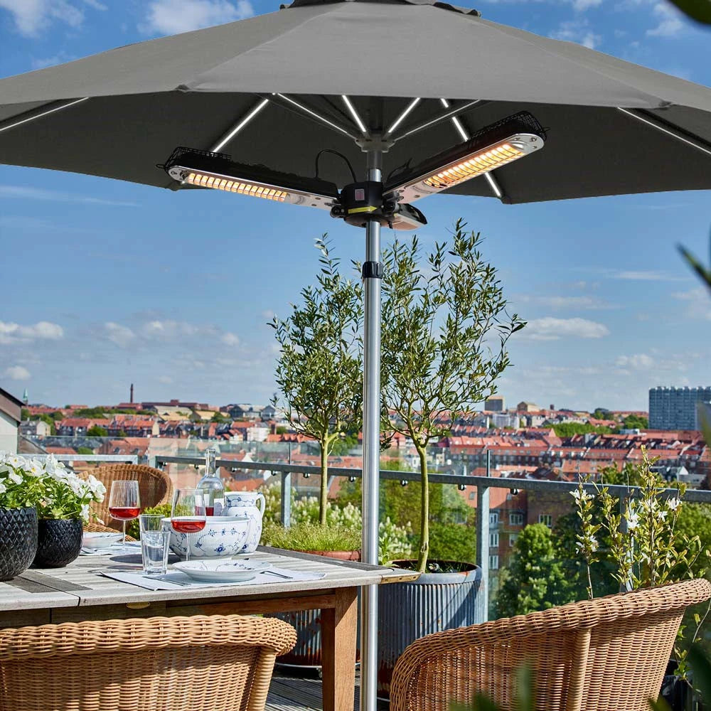 Heater Parasol Model 650-1300-2000 W, Black