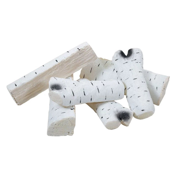 Ceramică lemn de mesteacăn, 6 bucăți.