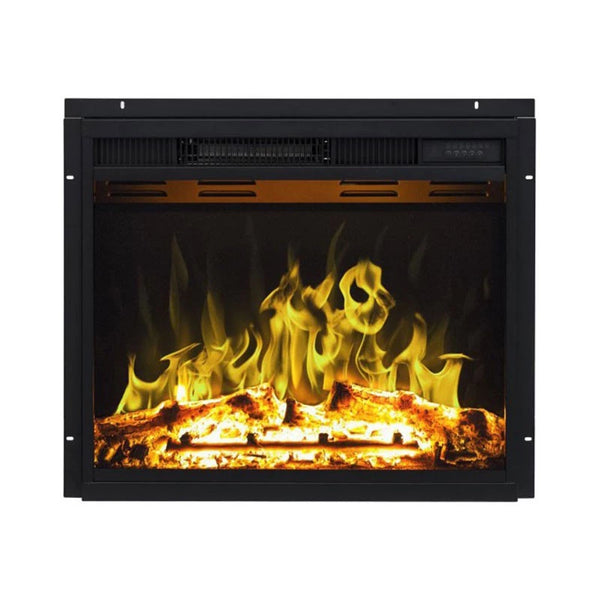 Șemineu electric clasic cu LED integrat - 89 cm