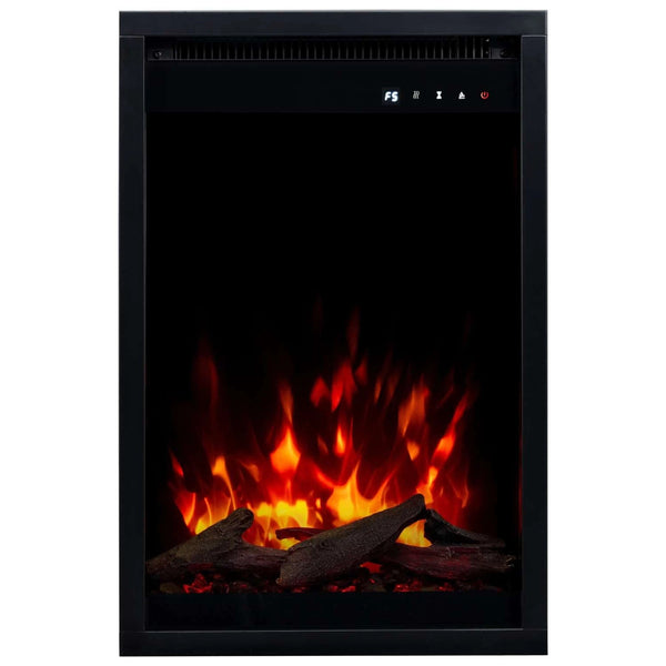 Insert electric 3D Aflamo, 24" pătrat (60 × 60 cm)