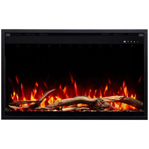 Insert electric 3D Aflamo pentru șemineu, 31" (80 × 60 cm)