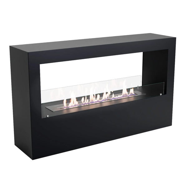Lansing XL - Șemineu bio independent negru