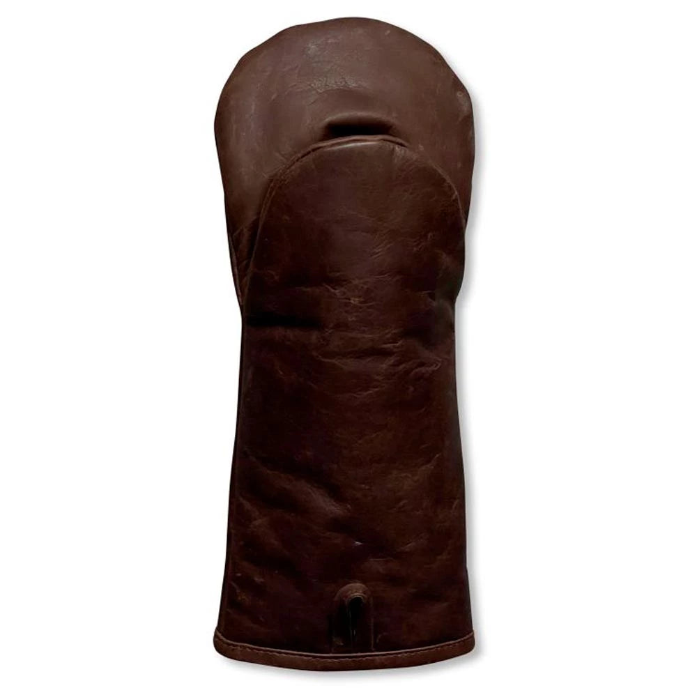 BBQ Glove - Dark Brown Leather - Single
