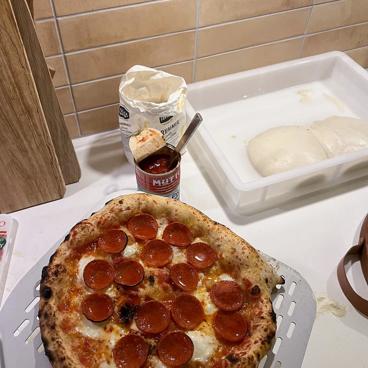 Cutie pentru dospirea aluatului de pizza - 300x400 H70 mm