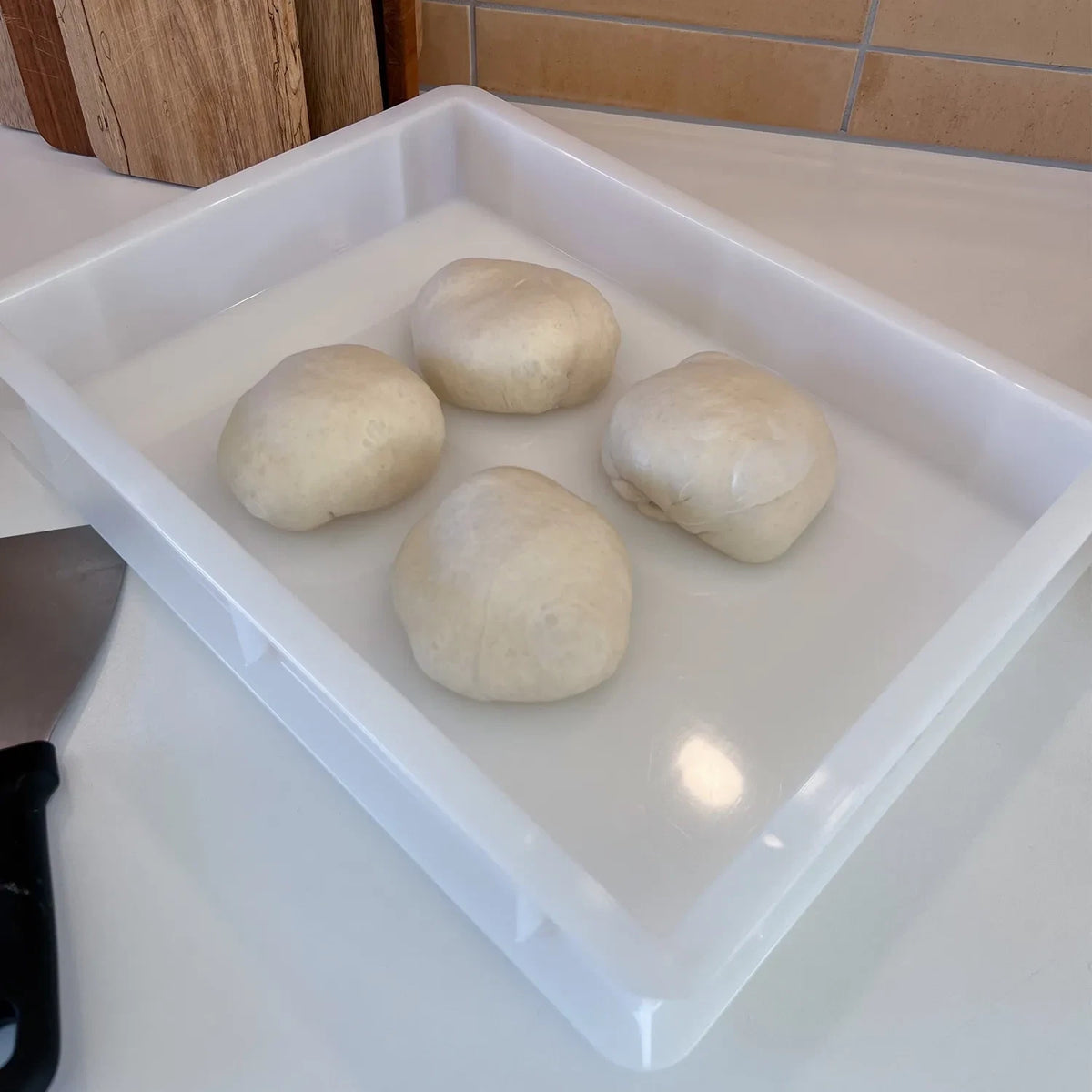 Cutie pentru dospirea aluatului de pizza - 300x400 H70 mm