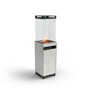 ZOIA Outdoor Gas Fireplace in Grey