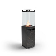 ZOIA Outdoor Gas Fireplace in Black