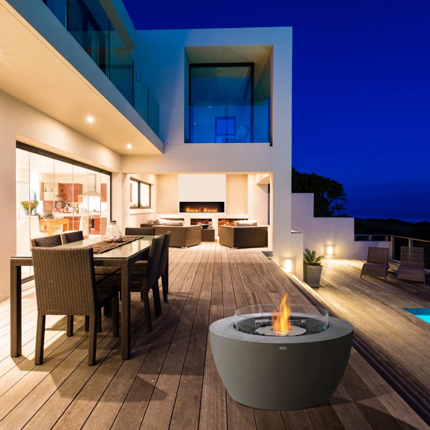 Pod 40 Outdoor Bioethanol Fireplace