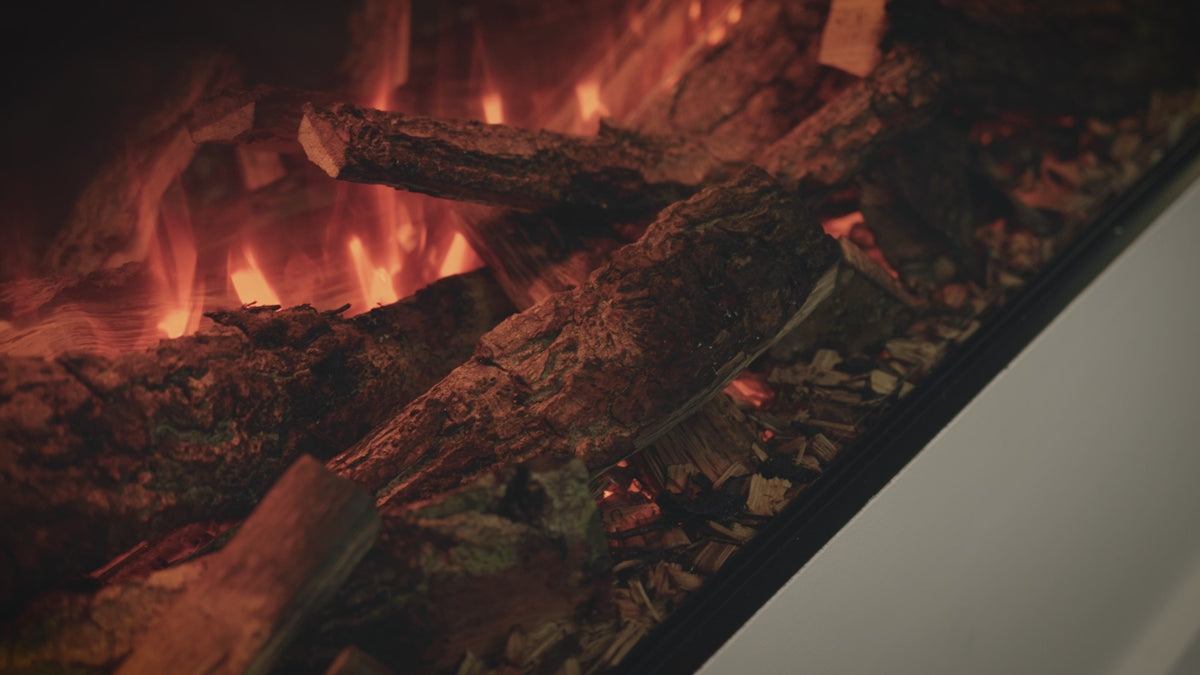 Încarcă videoclipul: Buşteni Deluxe Real - Lemn decorativ pentru șemineul British Fires