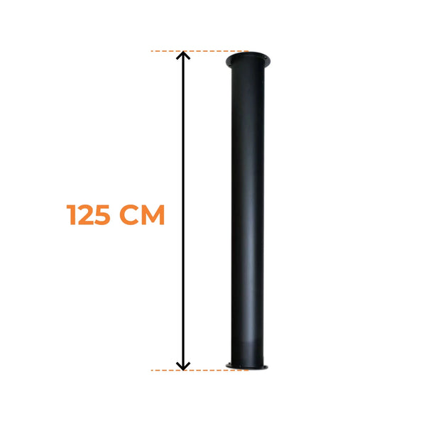 Țeavă Toronto 125 cm – Lungime totală 165 cm