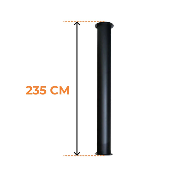 Toronto Pipe 195 cm – Lungime totală 235 cm
