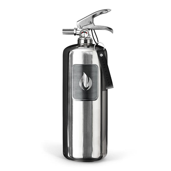 Extinctor din oțel 2 kg - Oțel lustruit