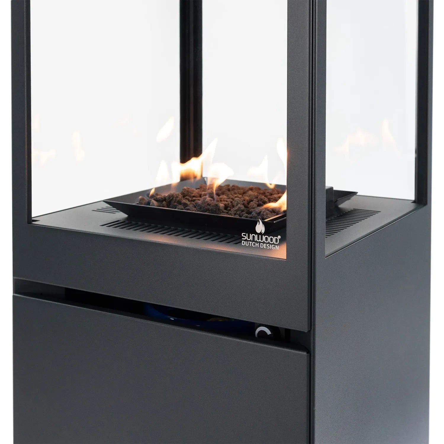 Marino Original - Matte Grey Patio Fire